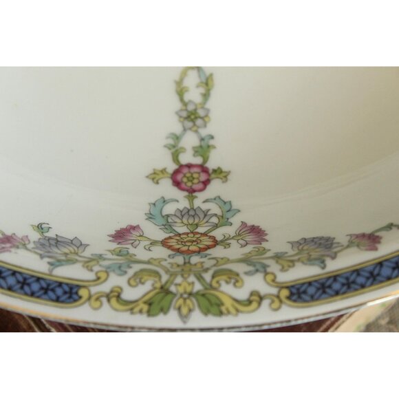 Vintage 1920s 1930s Serving Bowl, Hutschenreuther Selb China, Floral Print - Picture 3 of 10